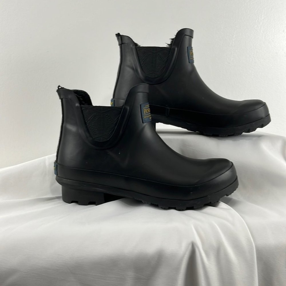 Pendleton Fleece-Lined Short Rubber Boots